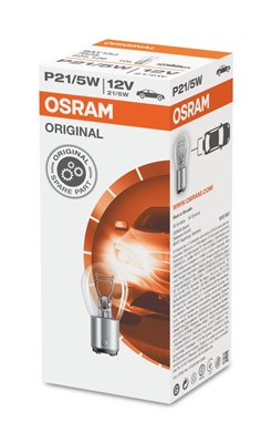 OSRAM   P21/5w   (2 կոնտակտ)  12v  21/5W   Ուղիղ - фото 5218