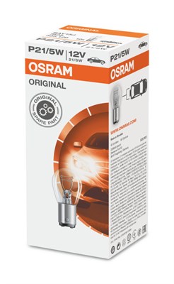 OSRAM   P21/5w   (2 կոնտակտ)  12v  21/5W   Ուղիղ 7528 - фото 5218