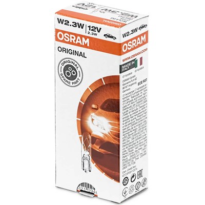 OSRAM   W2,3W   12v  2,3W     Ասեղ 2723 - фото 5256