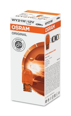 OSRAM  WY21w   (1 կոնտակտ)  12v  21W  Դեղին 7504 - фото 5281